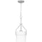 Quoizel Seymour Mini Pendant 1 Light Brushed Nickel SEY1508BN - alternate 4